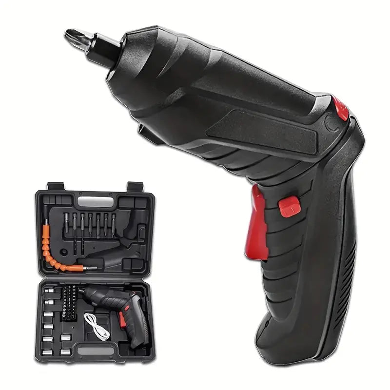 Cordless Rechargeable Electrical Screwdriver Set